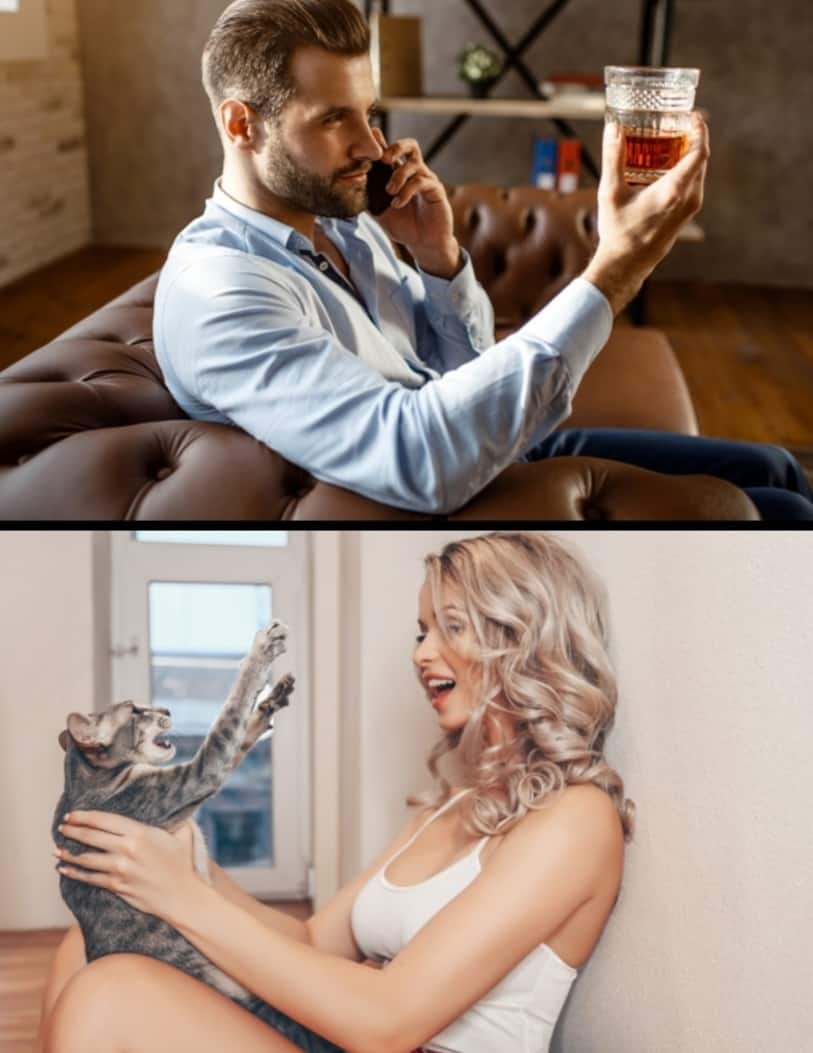 הריהוט והבתים שלהם בספרים