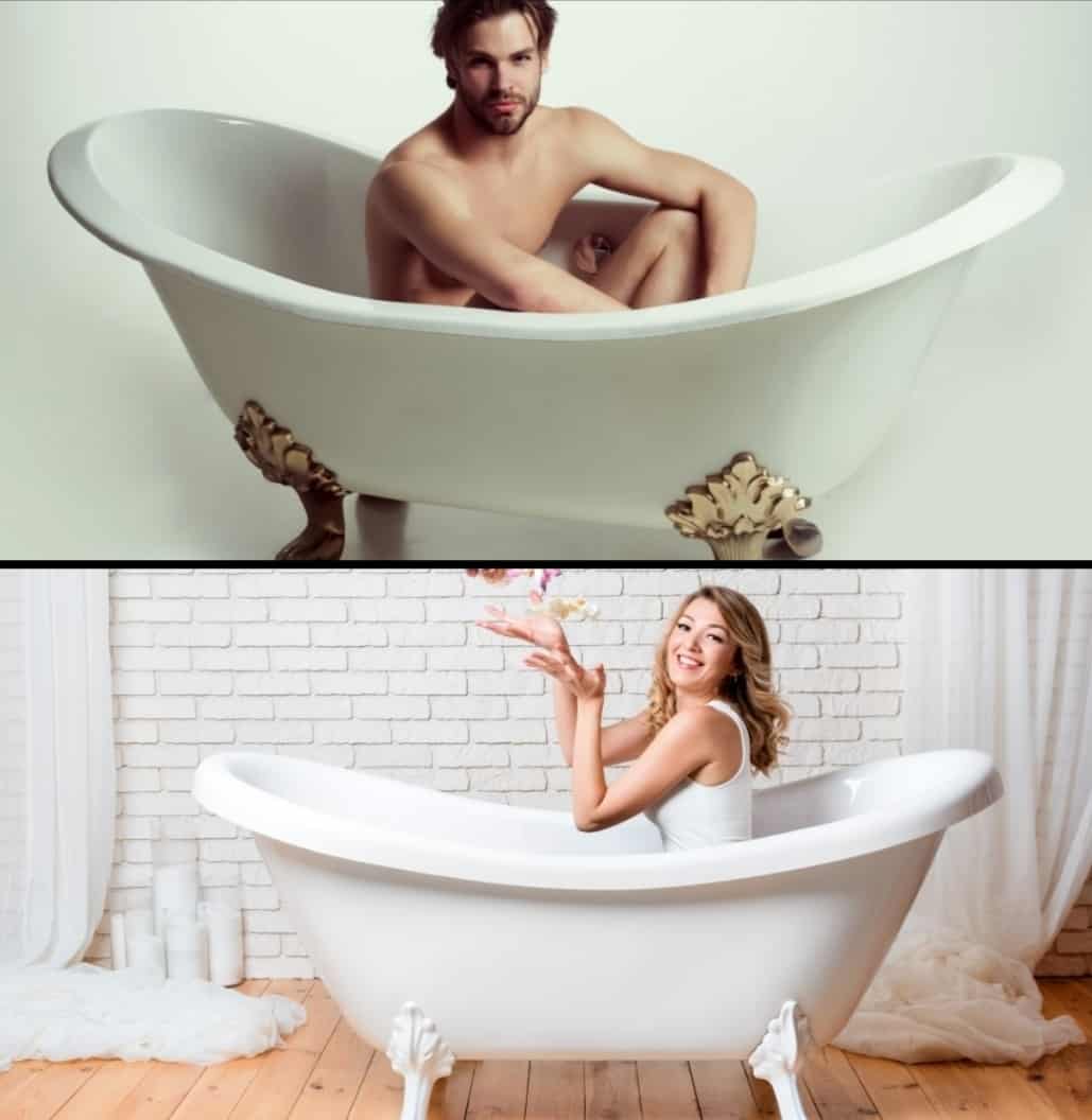 האמבטיות שלהם